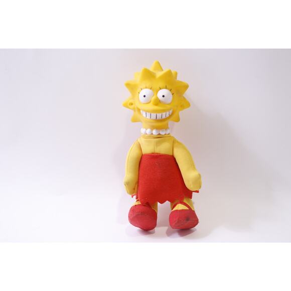 1990s, The Simpsons, Lisa Simpson, Doll, Vintage, STAINS ~ 251013-WH 1371 - Picture 1 of 4